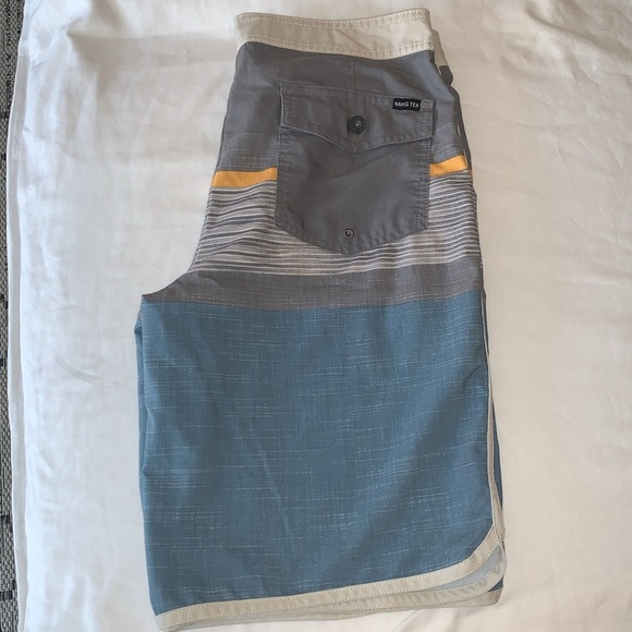 Gently Loved Hang Ten Boy Swim Shorts - Picture 5 of 7